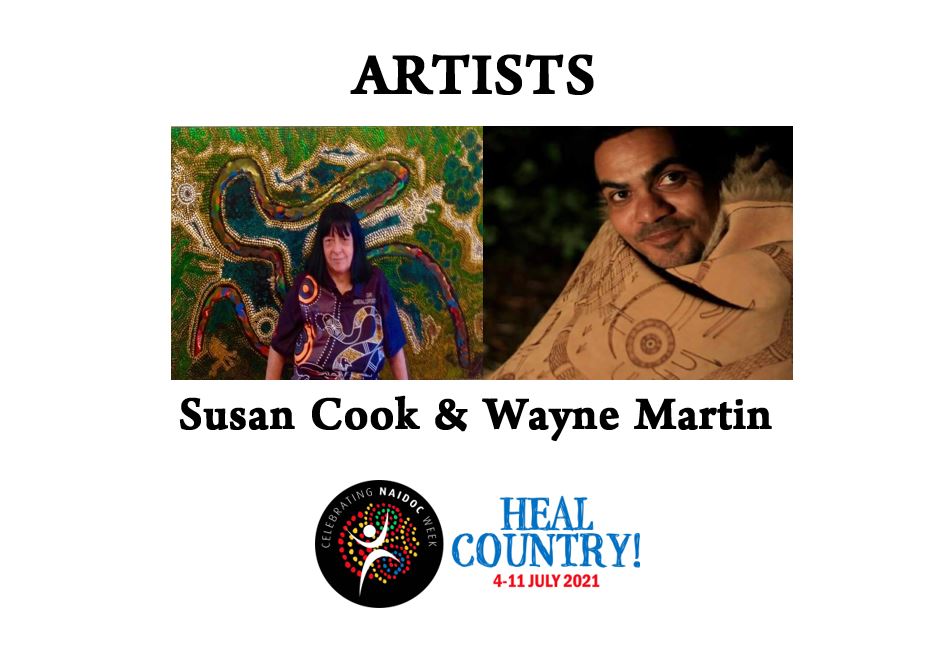 Wayne Martin and Susan Cook