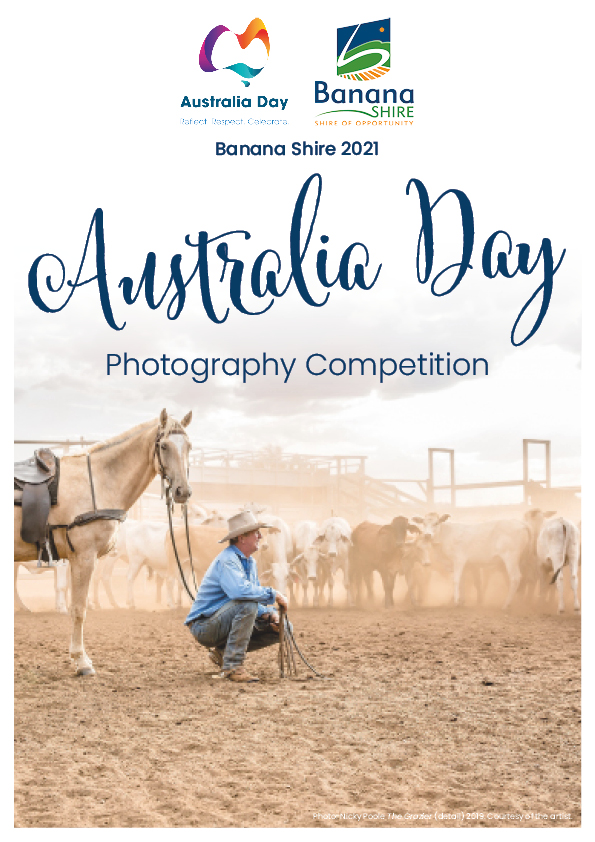 Australia Day Photography Competition Poster