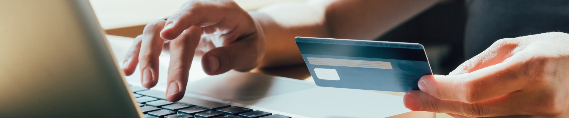 Banner online payment credit card image