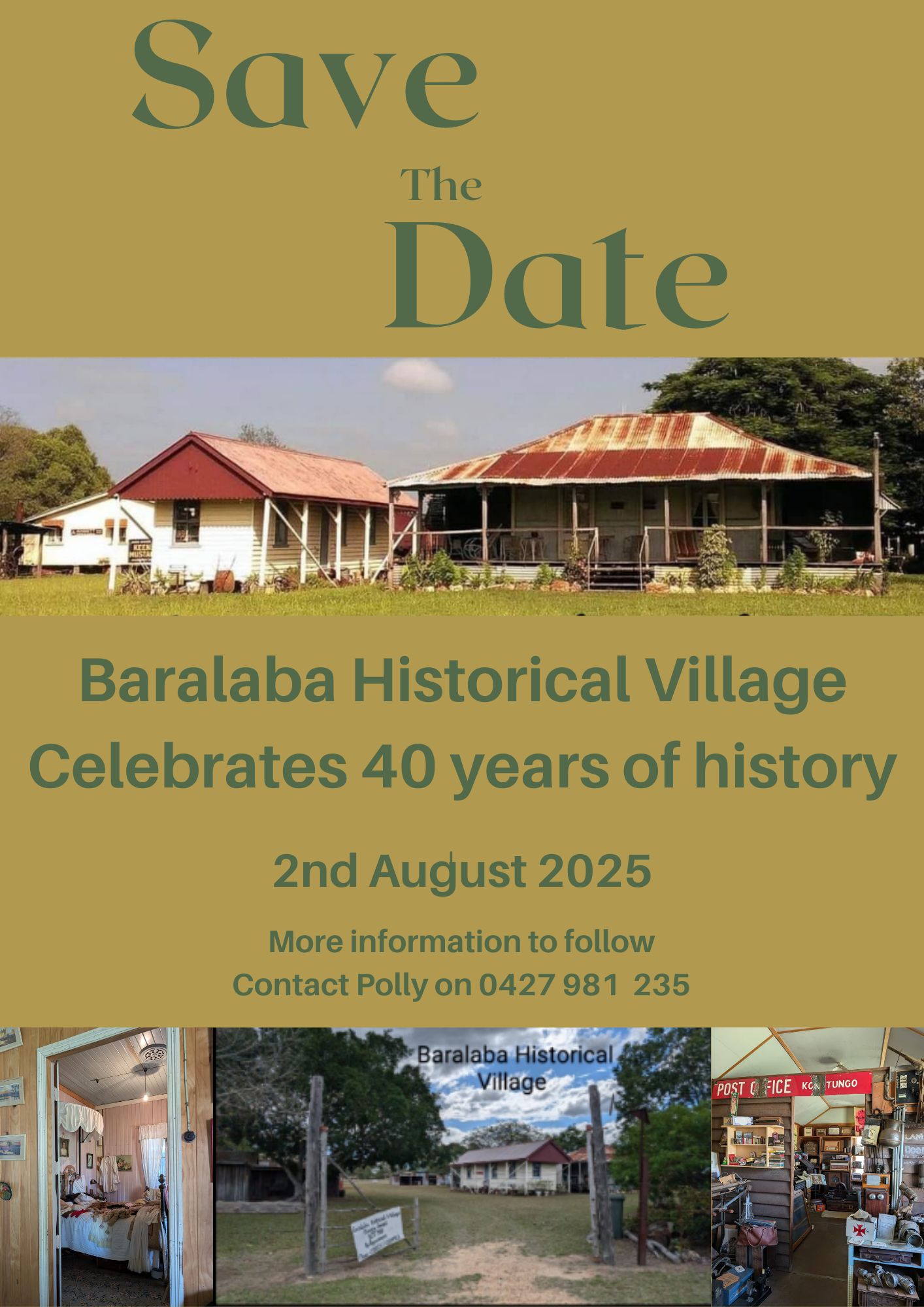 Baralaba Historical Village 40 years