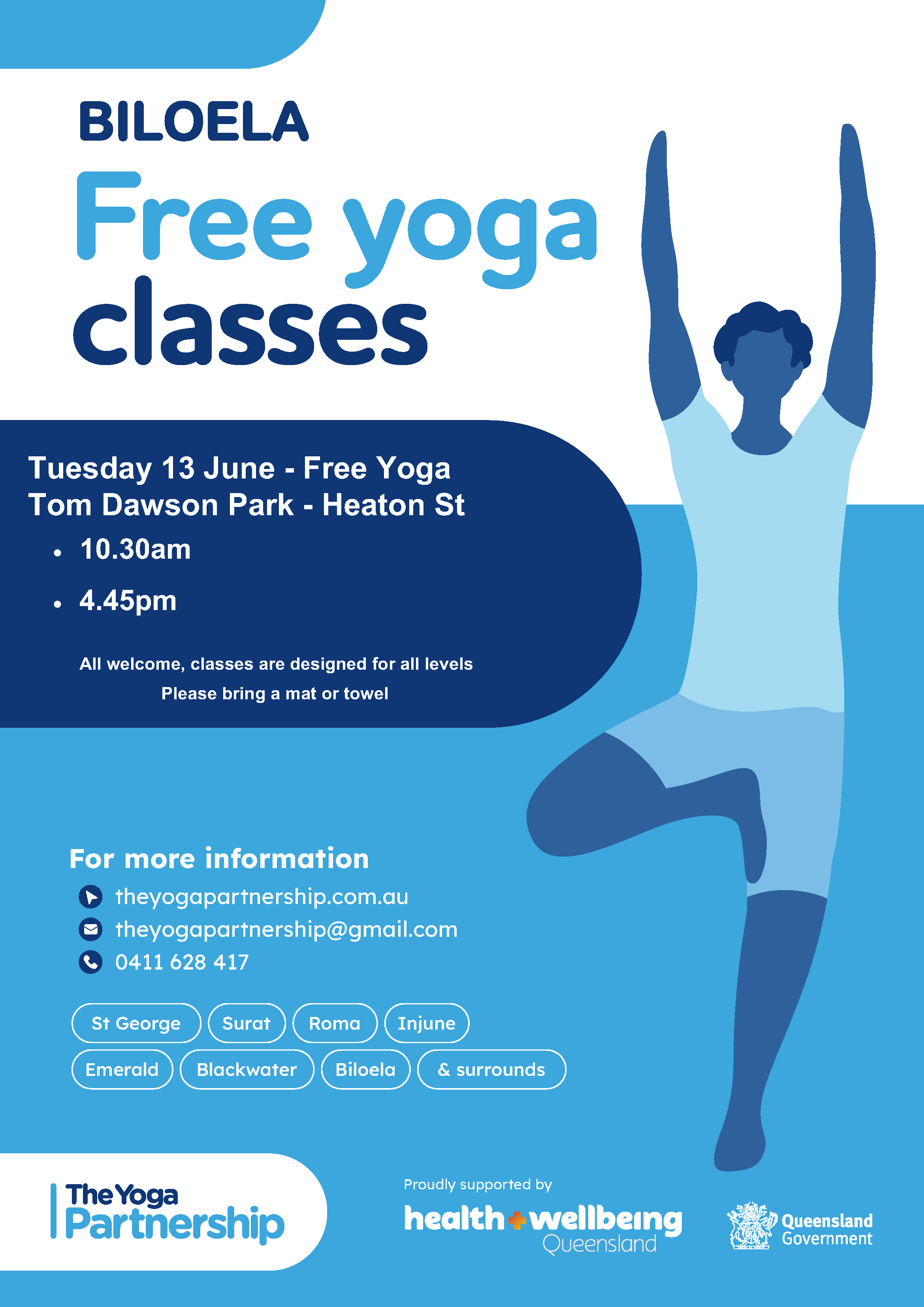 Biloela Free Yoga Classes