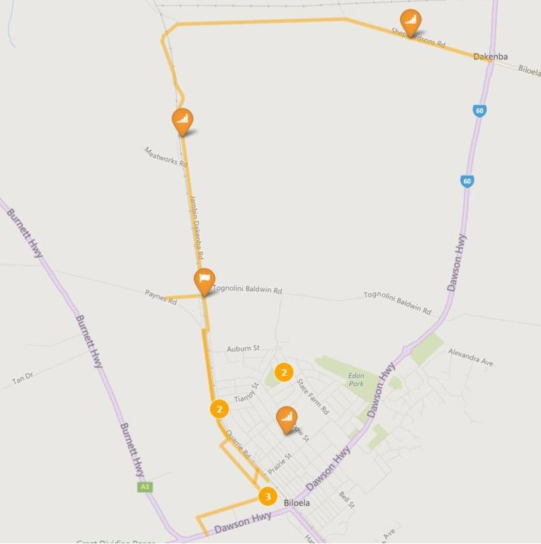 Bypass map