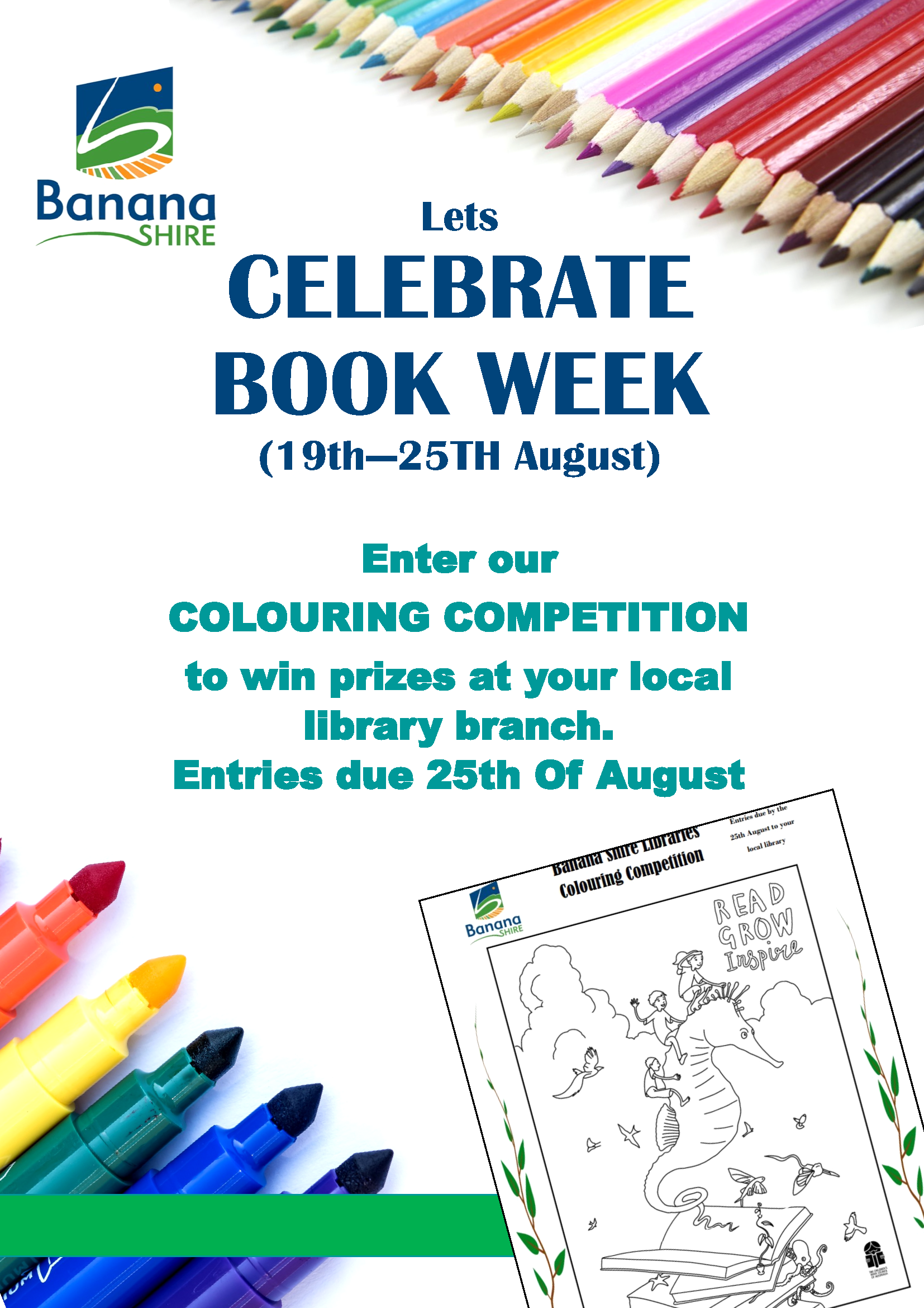 2023 Book Week Colouring Competition