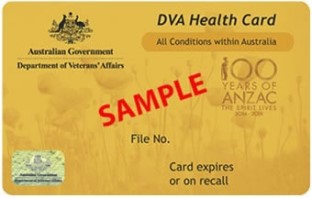 Dva health card