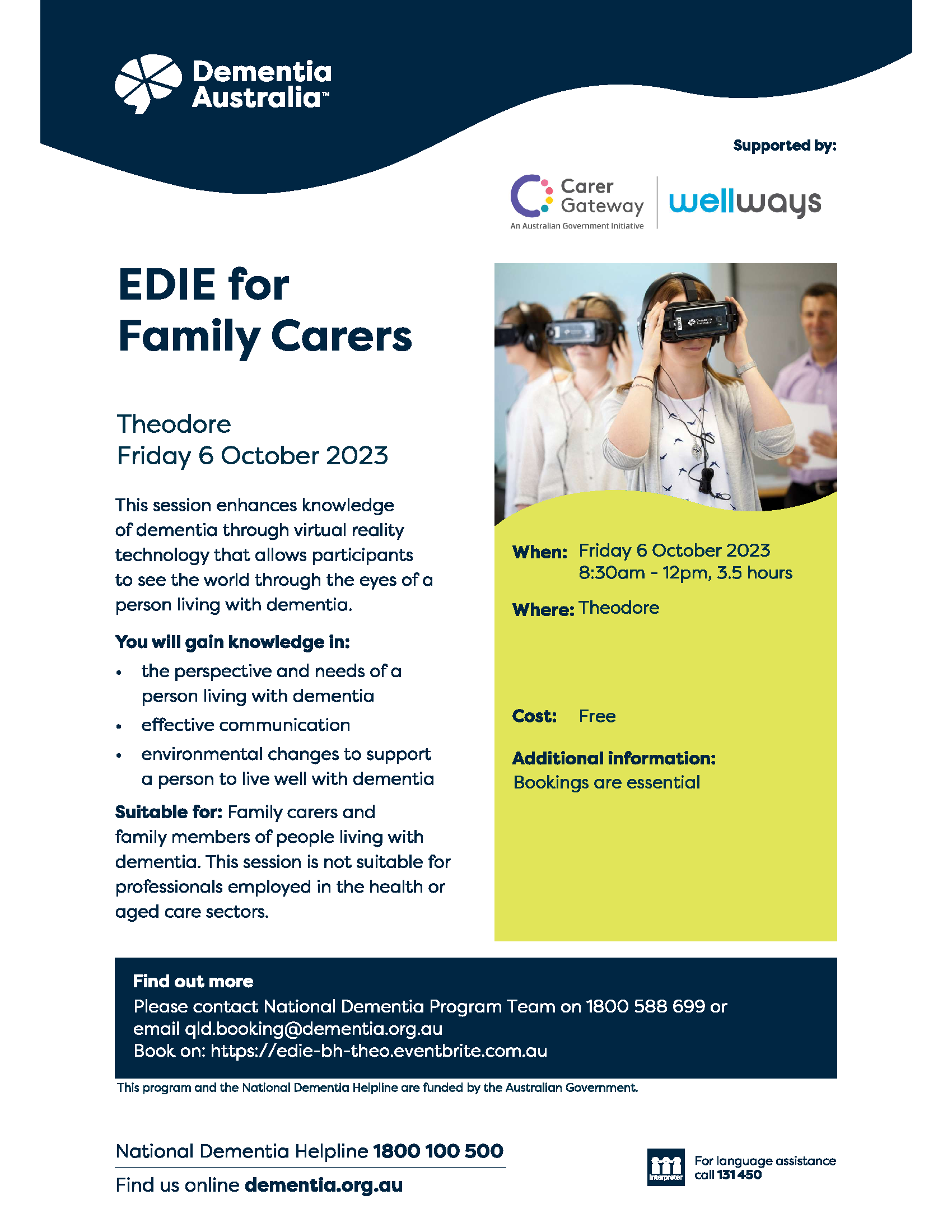 Edie for family carers theodore 061023