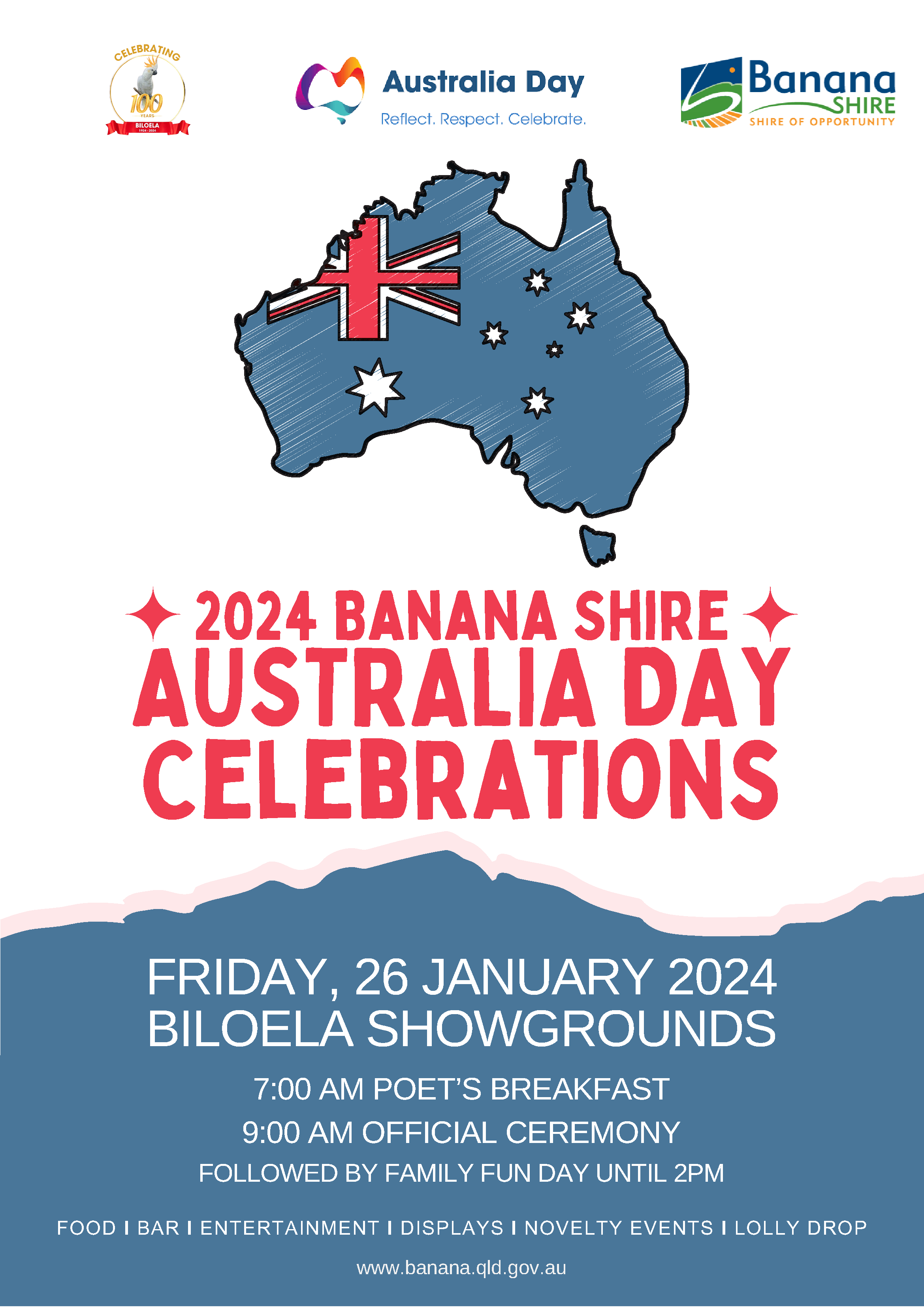 Australia Day 2024 poster