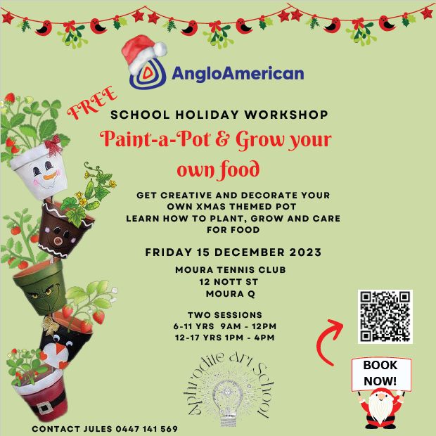 Anglo American - Free School Holiday Workshop 151223