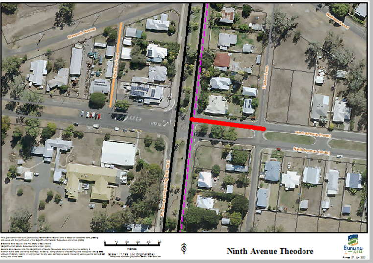 Ninth Avenue, Theodore - Roadworks Advice