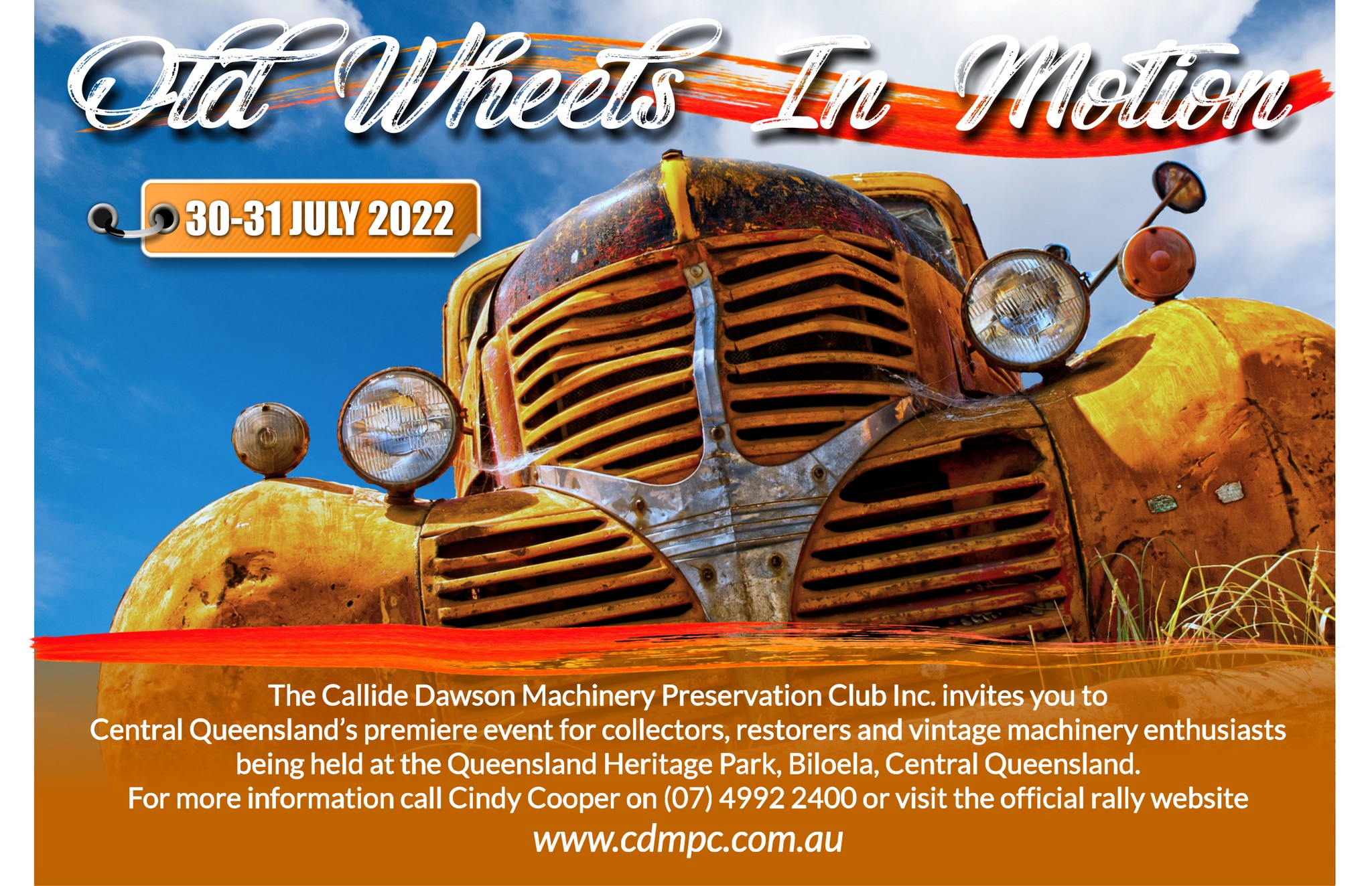 Old wheels in motion rally 2022 new date