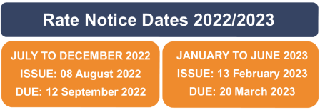 Rate notice dates