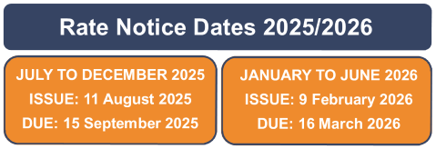Rate notice dates 25 26 bsc website