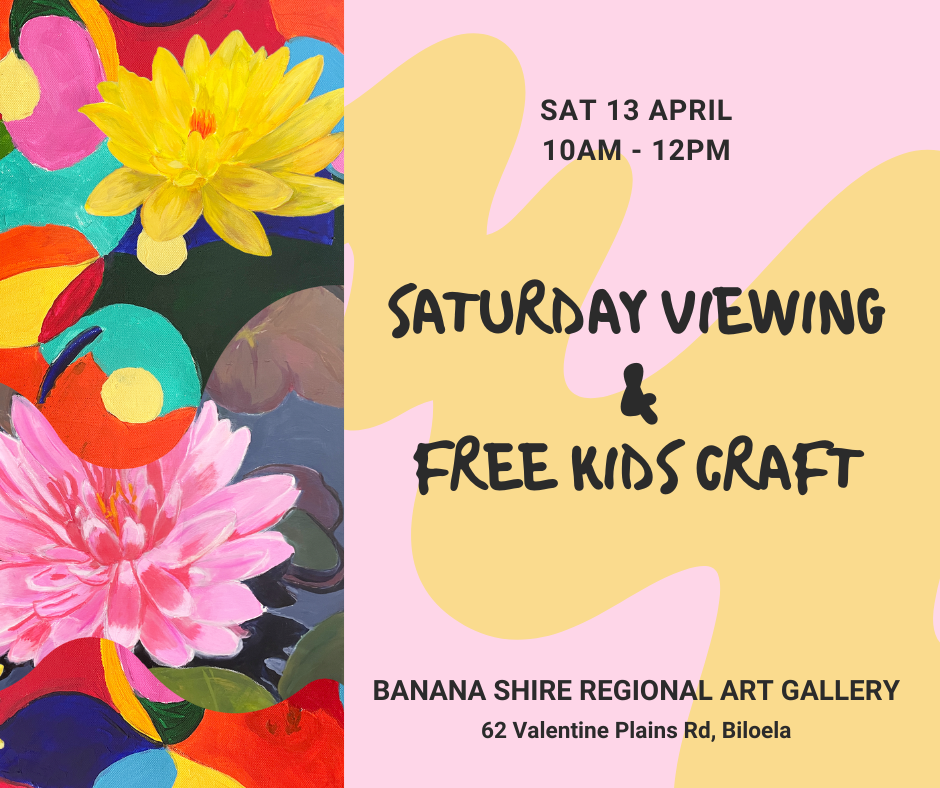Saturday viewing and free kids craft