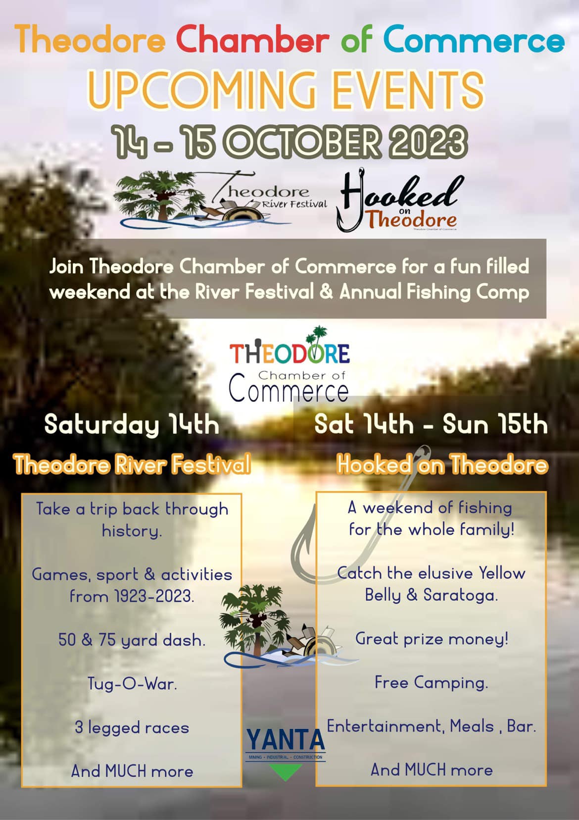 2023 Theodore River Festival &amp; Hooked on Theodore