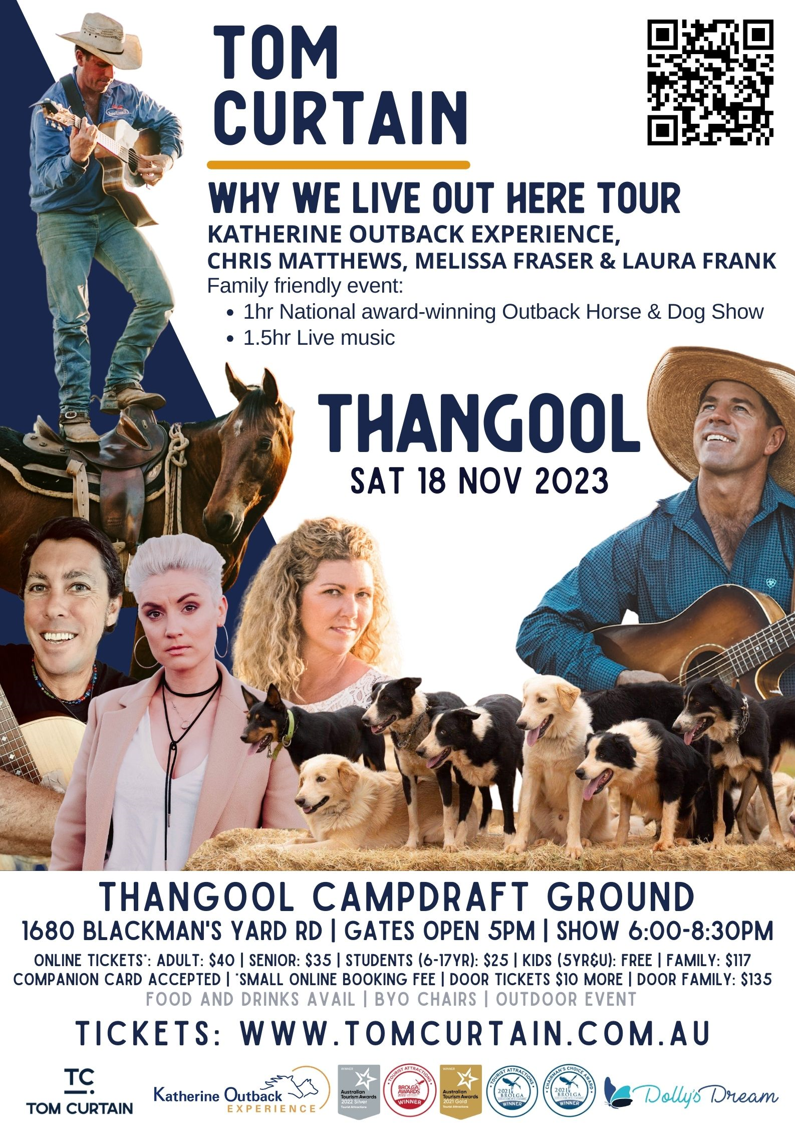 Tom Curtain - Katherine Outback Experience - Thangool 181123