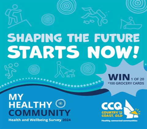 My Healthy Community flyer