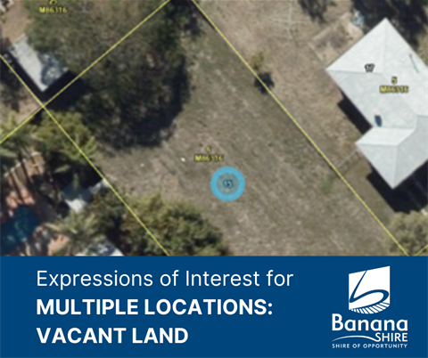 EOI for Multiple locations: Vacant Land