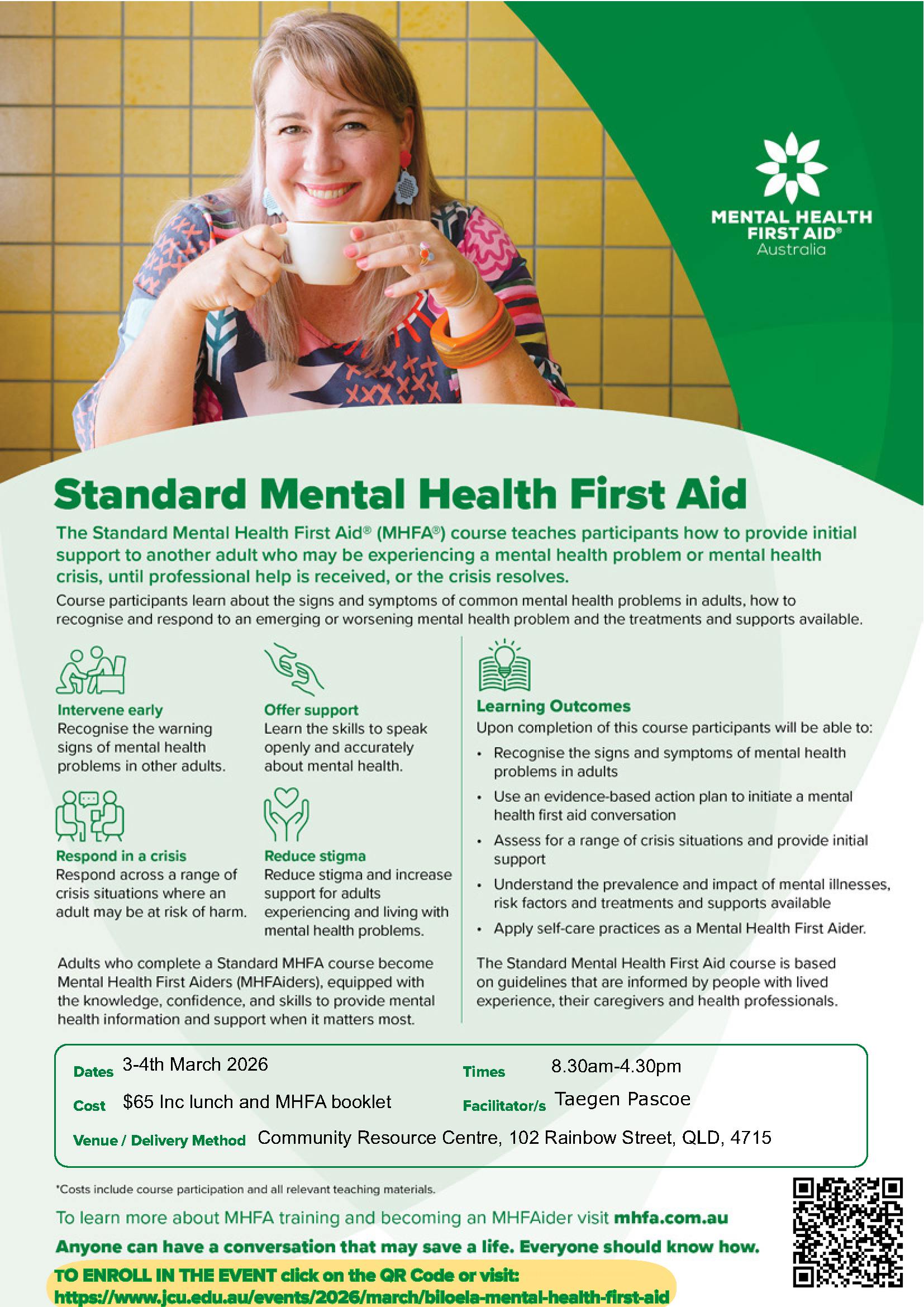 Standard Mental Health First Aid Course | Banana Shire Council