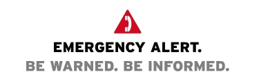 Emergency Alert Be Warned Be Informed